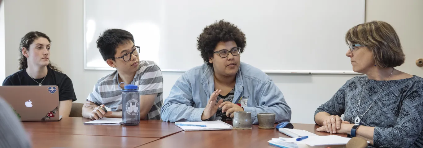 Prof. Laurie Maffly-Kipp and students