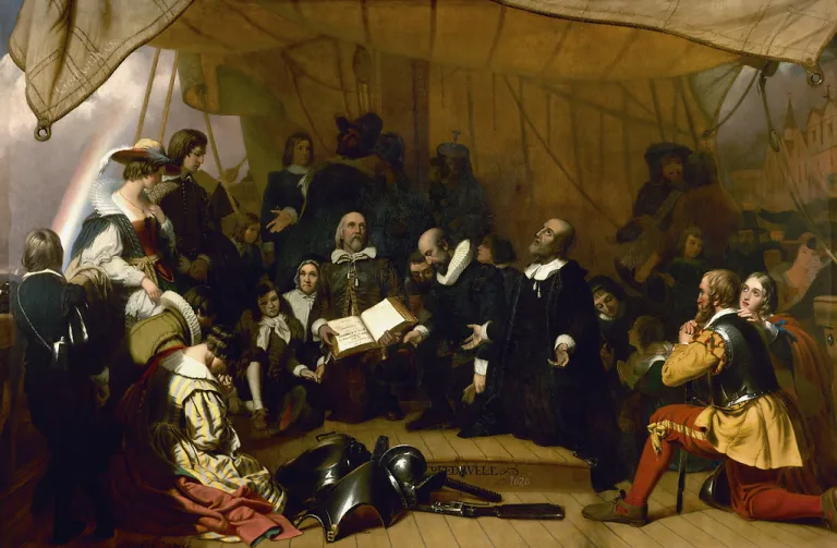 Embarkation of the Pilgrims